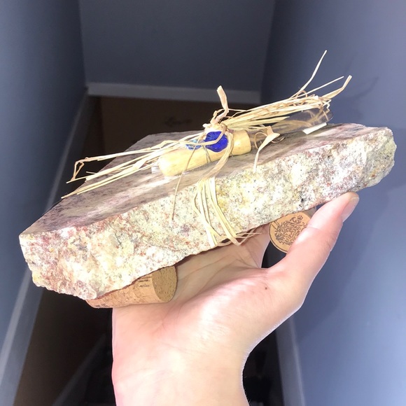 Granite Cheese Board with spreading knife! - Picture 2 of 4